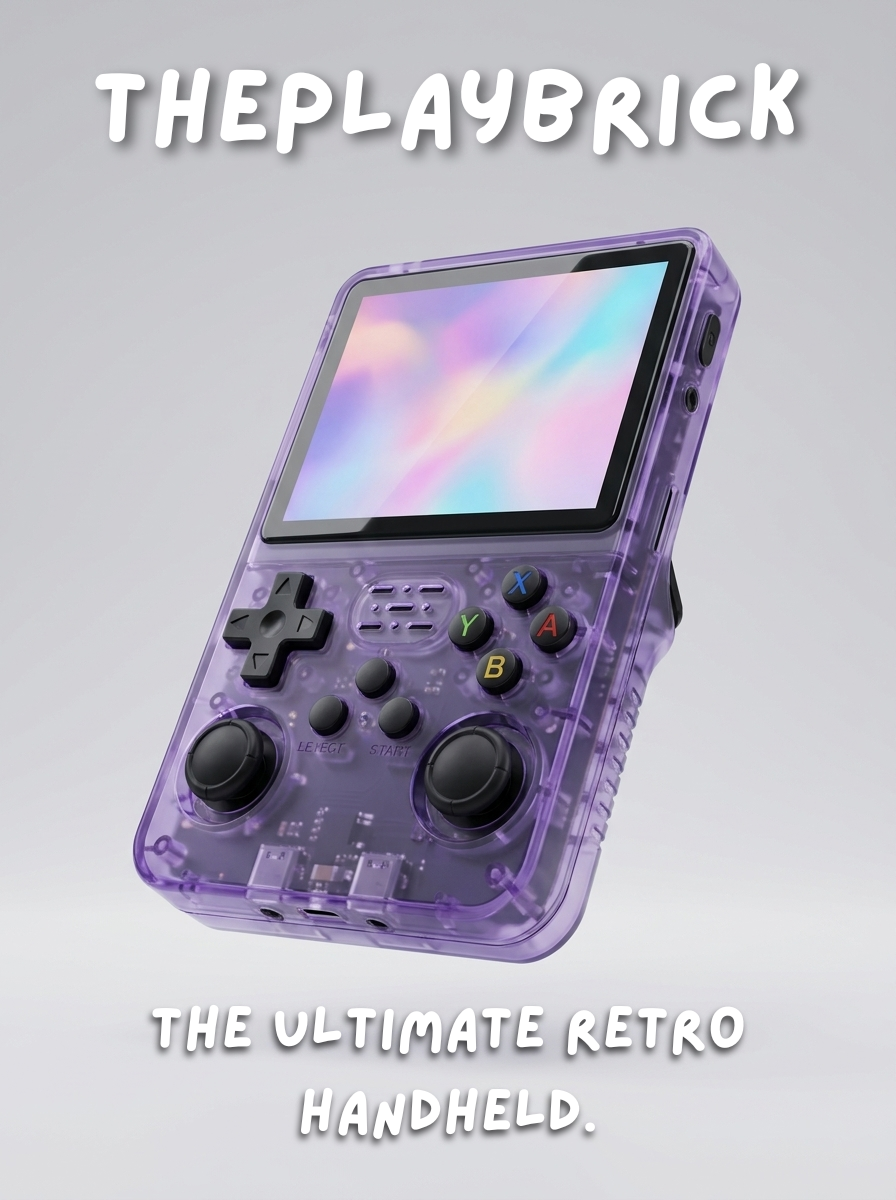 PlayBrick™ Retro Handheld Console